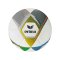 Erima Hybrid Eco Trainingsball Silber Blau - silber