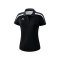 Erima Liga 2.0 Poloshirt Damen Schwarz Weiss Grau - schwarz