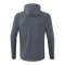 Erima Liga Star Kapuzenjacke Grau Schwarz - grau