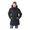 Erima Premia Parka Winterjacke Damen Schwarz - schwarz