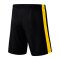 Erima Retro Star Short Kids Schwarz Gelb - schwarz