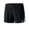 Erima 5-Cubes Short Damen Schwarz Weiss - schwarz