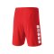 Erima 5-Cubes Short Rot Weiss - rot