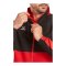 Erima Six Wings Jacke abnehmbare Ärmel Rot Schwarz Schwarz - rot