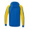 Erima SIX WINGS Kapuzenjacke Blau Gelb - blau
