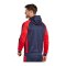 Erima Six Wings Kapuzenjacke Blau Rot - blau