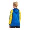 Erima Six Wings Kapuzenjacke Damen Blau Gelb - blau