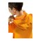 Erima Six Wings Kapuzenjacke Damen Orange - orange