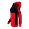 Erima Six Wings Kapuzenjacke Damen Rot Schwarz - rot