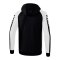 Erima SIX WINGS Kapuzenjacke Kids Schwarz - schwarz