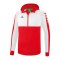 Erima SIX WINGS Kapuzenjacke Rot Weiss - rot