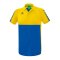Erima Six Wings Poloshirt Blau Gelb - blau