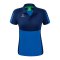Erima Six Wings Poloshirt Damen Blau - blau