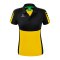 Erima Six Wings Poloshirt Damen Gelb Schwarz - gelb