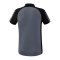 Erima Six Wings Poloshirt Grau Schwarz - grau