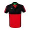 Erima Six Wings Poloshirt Rot Schwarz - rot