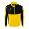 Erima Six Wings Präsentationsjacke Gelb Schwarz - gelb