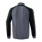 Erima Six Wings Präsentationsjacke Grau Schwarz - grau