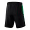 Erima SIX WINGS Short Schwarz Grün - schwarz