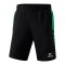 Erima SIX WINGS Short Schwarz Grün - schwarz