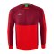 Erima Six Wings Sweatshirt Kids Rot Dunkelrot - schwarz