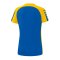 Erima Six Wings T-Shirt Damen Blau Gelb - blau