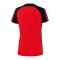 Erima Six Wings T-Shirt Damen Rot Schwarz - rot