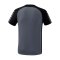 Erima Six Wings T-Shirt Grau Schwarz - grau