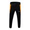 Erima SIX WINGS Trainingshose Schwarz Orange - schwarz