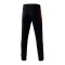 Erima SIX WINGS Trainingshose Schwarz Rot - schwarz