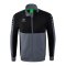 Erima Six Wings Trainingsjacke Grau Schwarz - grau