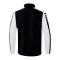 Erima SIX WINGS Jacke abnehmbare Ärmel Weiss Schwarz - schwarz