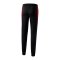 Erima Six Wings Worker Hose Damen Schwarz Rot - schwarz
