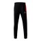 Erima Six Wings Worker Hose Kids Schwarz Rot - schwarz