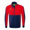 Erima Six Wings Trainingsjacke Kids Blau Rot - blau