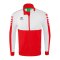 Erima Six Wings Trainingsjacke Kids Rot Weiss - rot