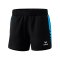 Erima Six Wings Worker Short Damen Schwarz Blau - schwarz