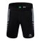 Erima Six Wings Worker Short Kids Schwarz Grau - schwarz