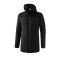 Erima Squad Coachjacke Schwarz - schwarz