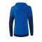 Erima Squad Hoody Damen Blau - blau