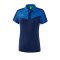 Erima Squad Poloshirt Damen Blau - blau