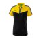 Erima Squad Poloshirt Damen Gelb Schwarz - gelb