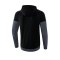 Erima Squad Präsentationsjacke Schwarz Grau - schwarz
