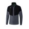Erima Squad Regenjacke Schwarz Grau - schwarz