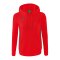 Erima Team Essential Hoody Damen Rot Grau - rot