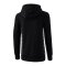 Erima Team Essential Hoody Damen Schwarz - schwarz