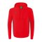 Erima Team Essential Hoody Rot Grau - rot