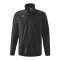 Erima Team Halfzip Regensweatshirt Kids Schwarz - schwarz