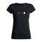 FC Augsburg T-Shirt Dreier Damen Schwarz - schwarz