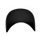 Flexfit Wooly Combed Baseball Mütze Schwarz - schwarz